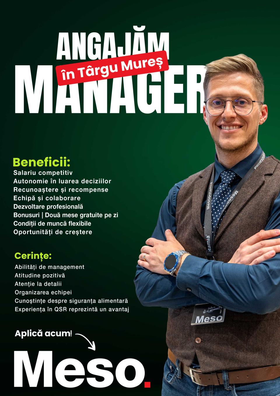 Manager Restaurant - Mesopotamia Târgu Mureș