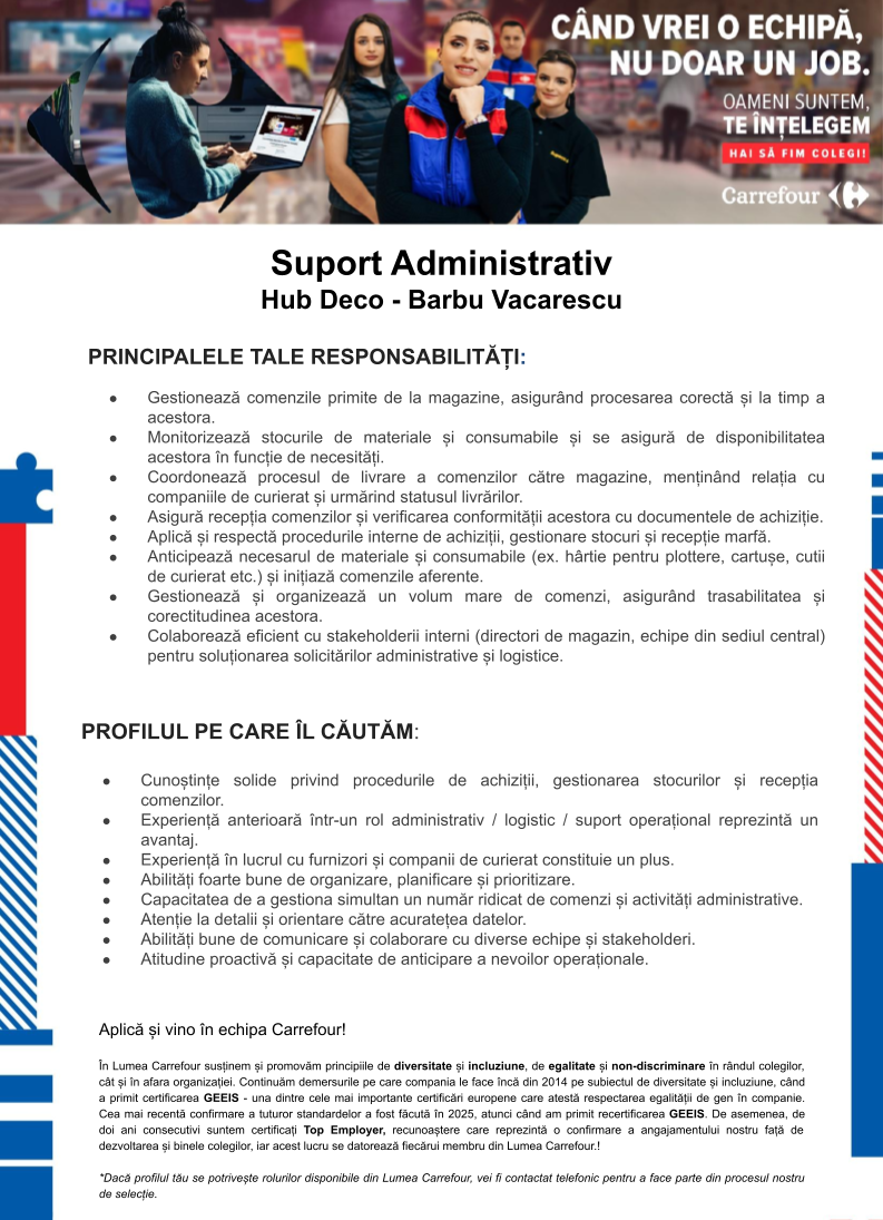 Suport Administrativ