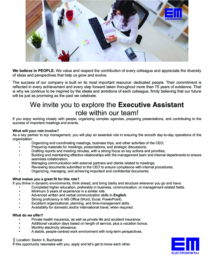 Executive Assistant