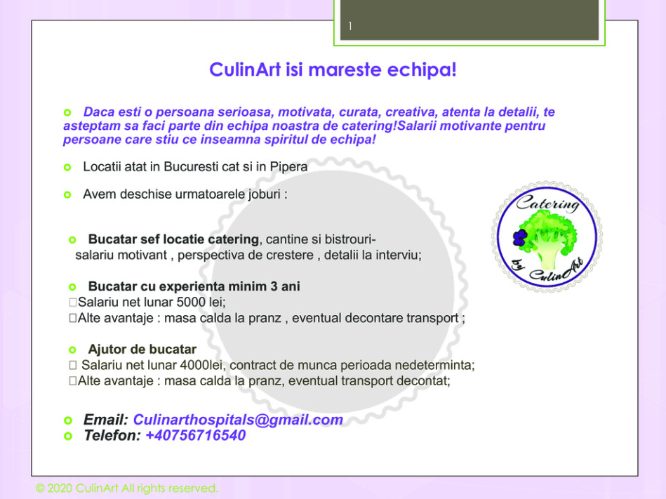 Bucatar, Bucatar sef si Ajutori de bucatar