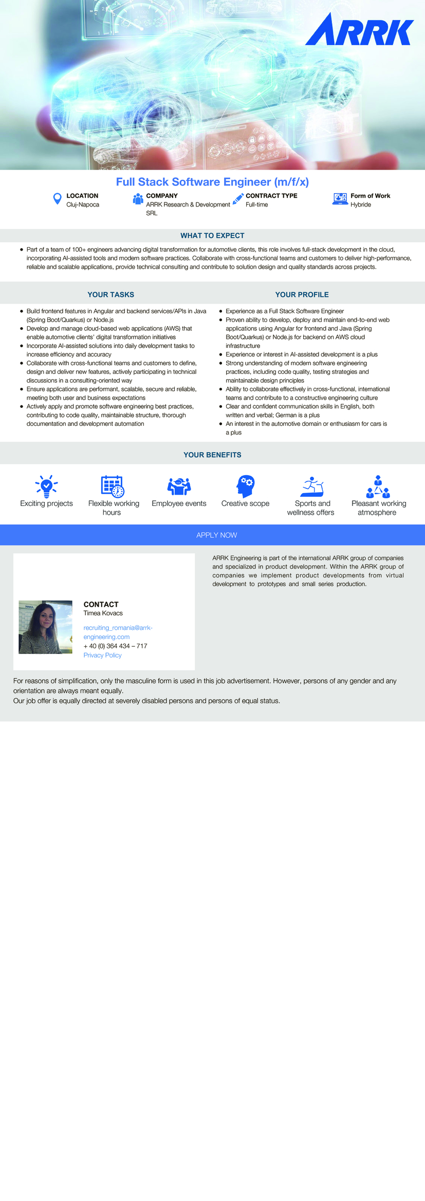 Full Stack Software Engineer (m/f/x)