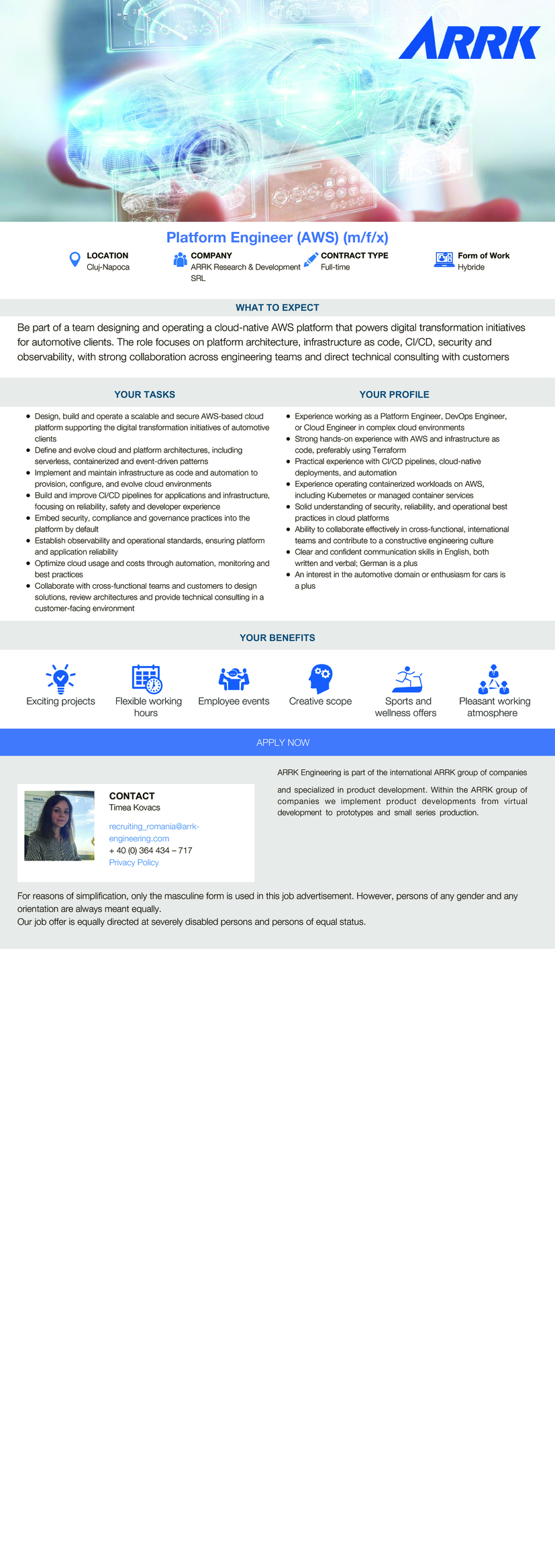 Platform Engineer (AWS) (m/f/x)