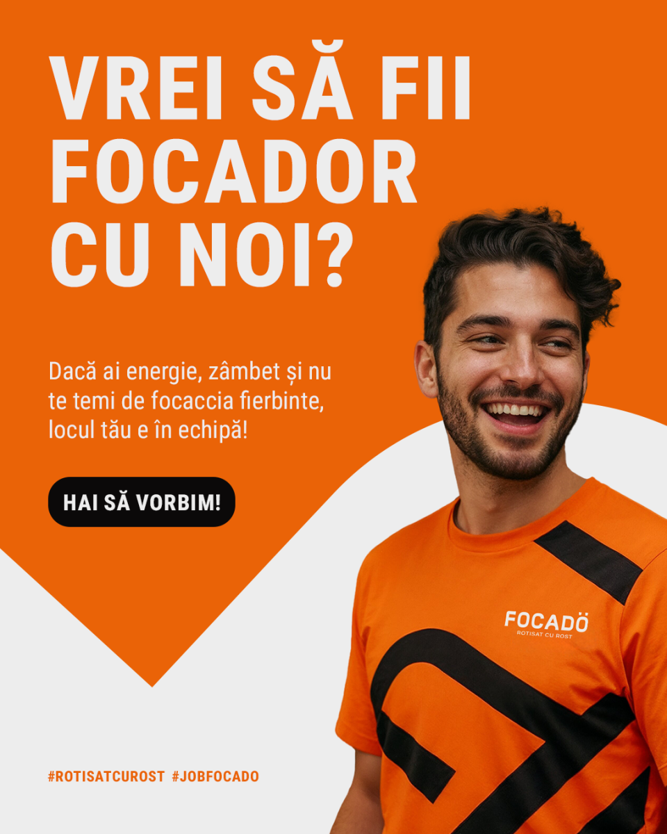 FOCADO ANGAJEAZA MANAGERI SI CASIERI