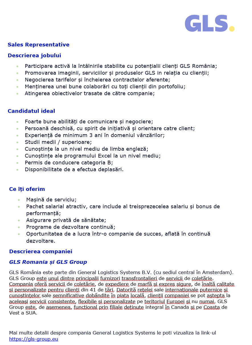 Sales Representative