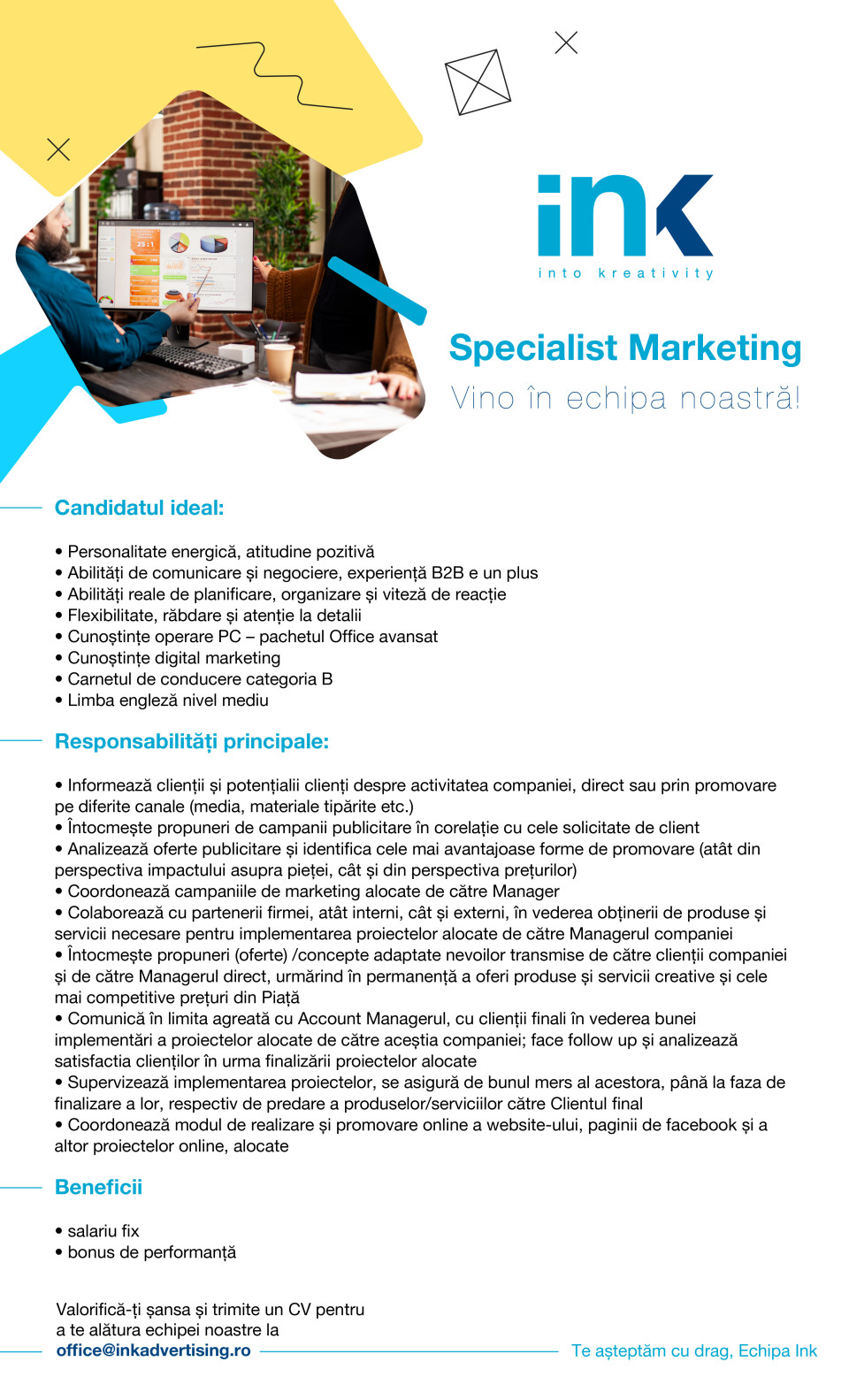 Specialist marketing