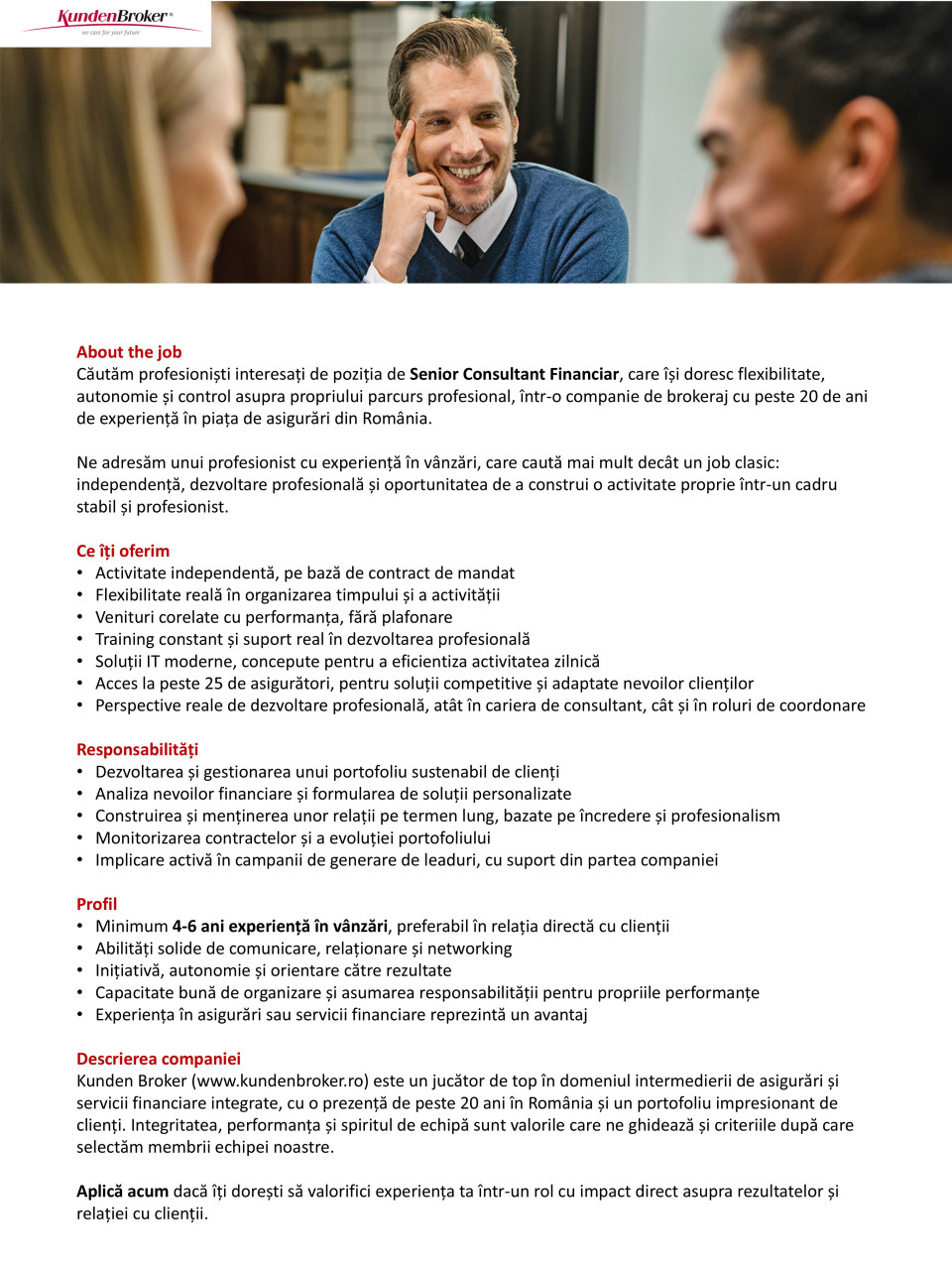 Job description image