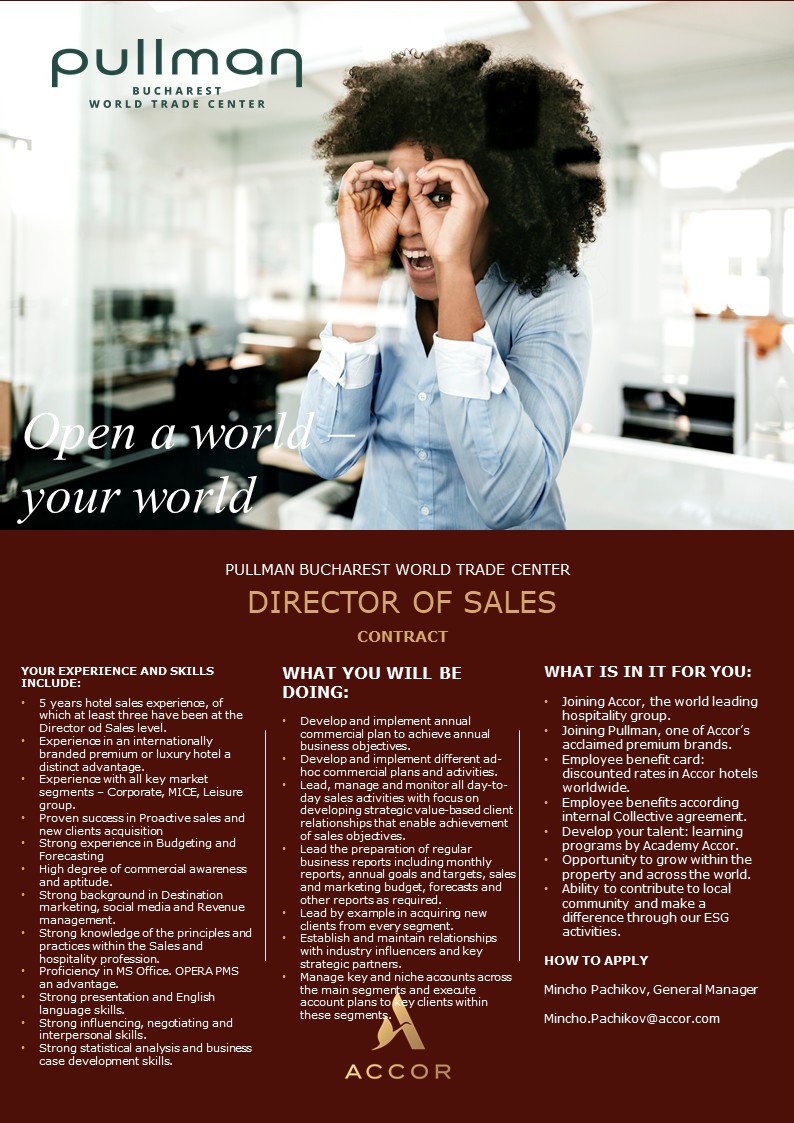 Director de Vanzari (Director of Sales)
