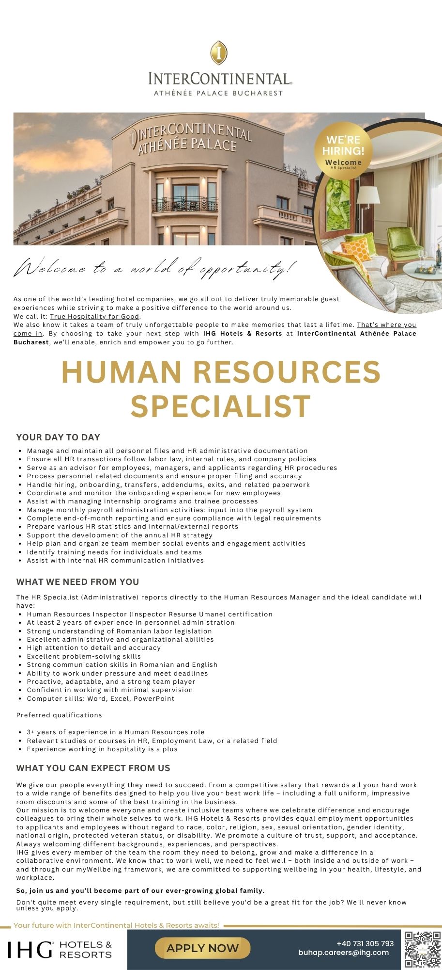 Human Resources Specialist