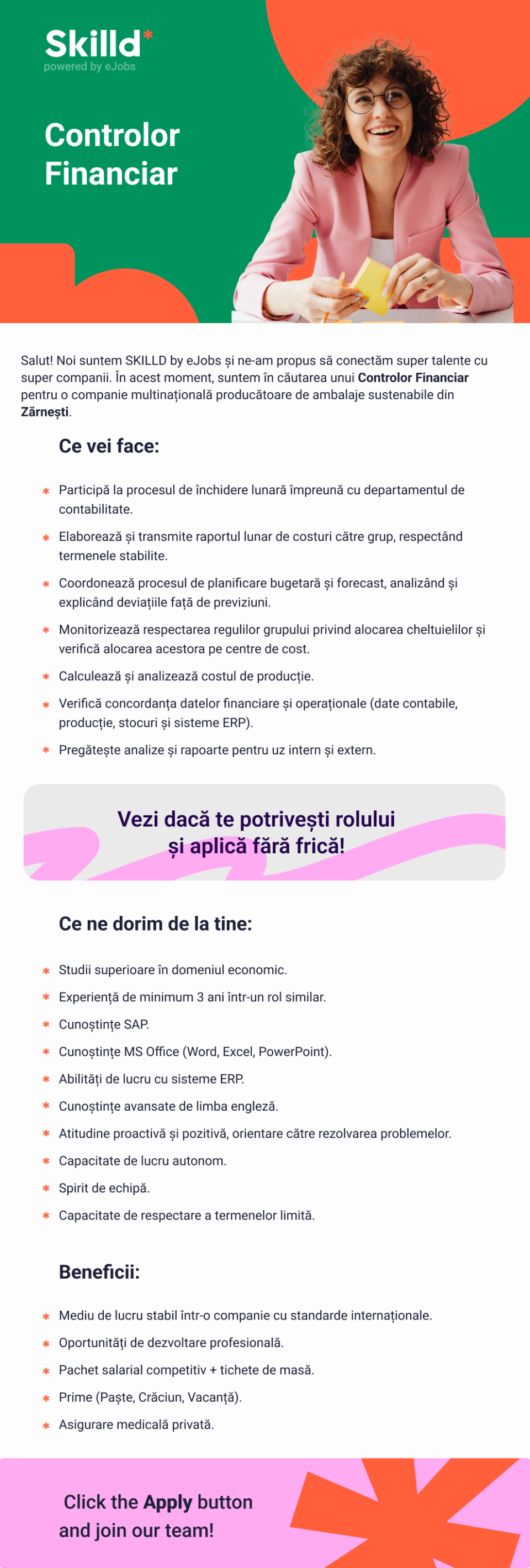 Controlor financiar