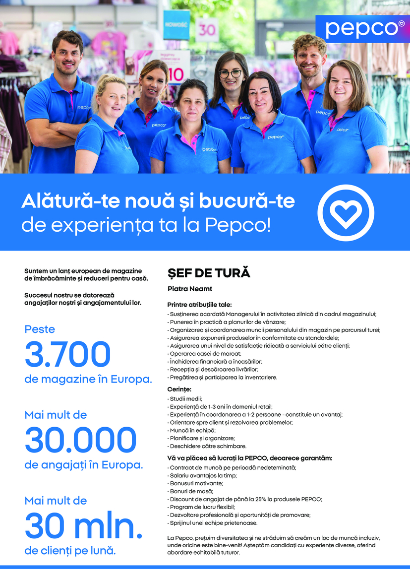 Sef de Tura Piatra Neamt