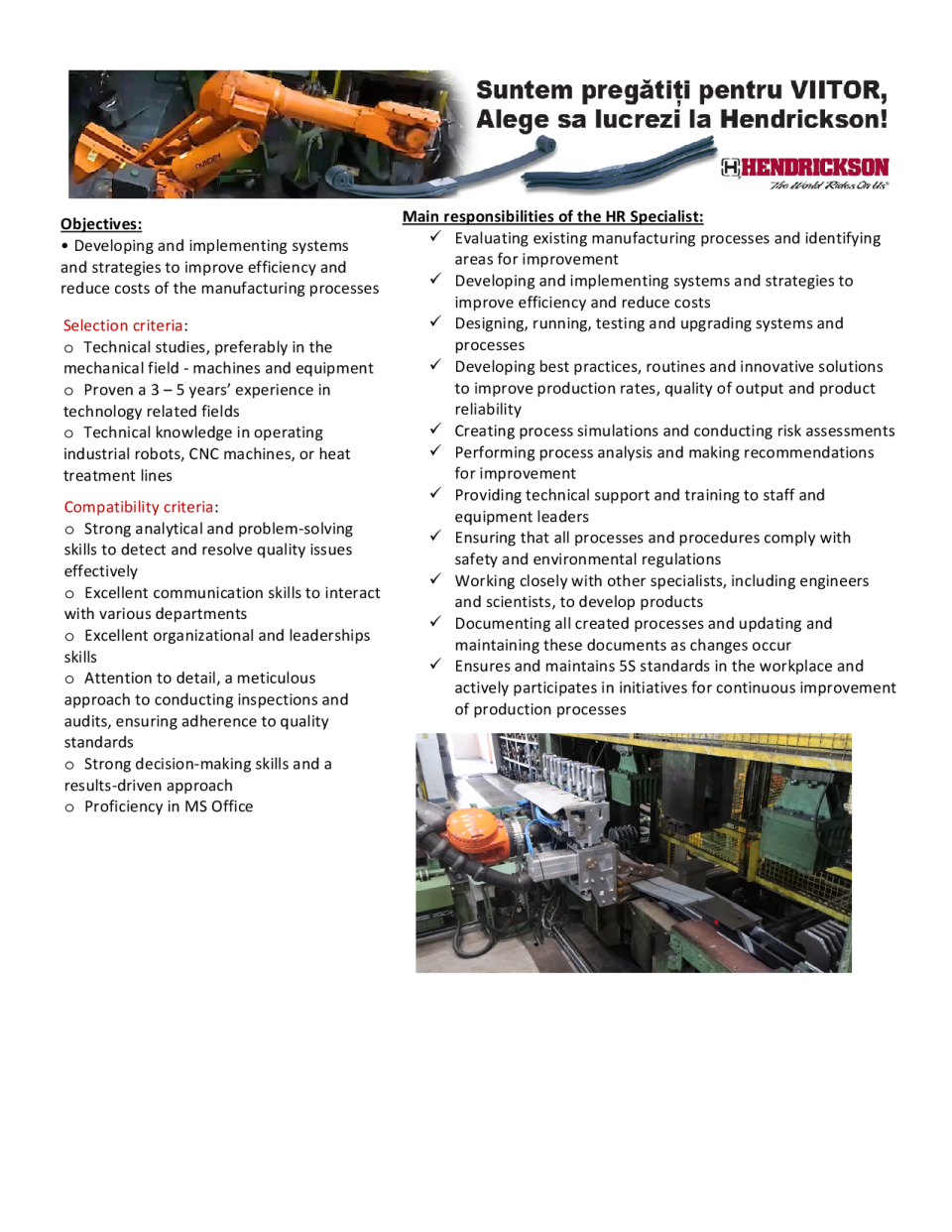 Production process engineer