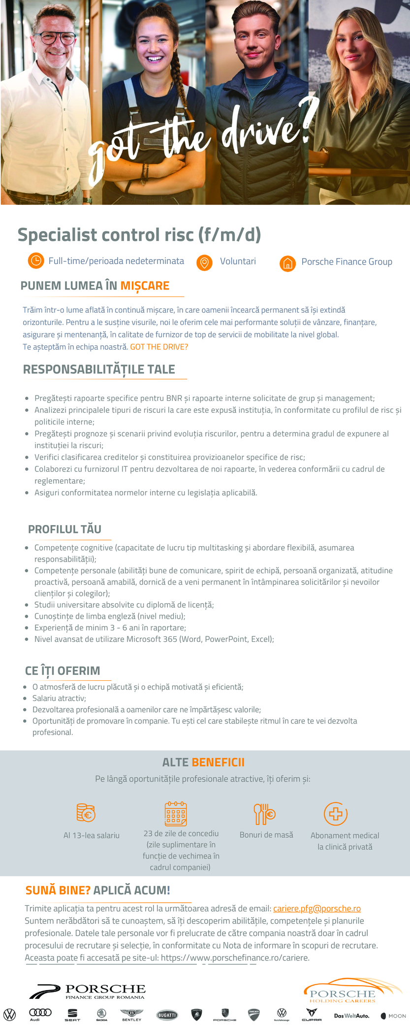 Specialist control risc (f/m/d) - Porsche Finance Group