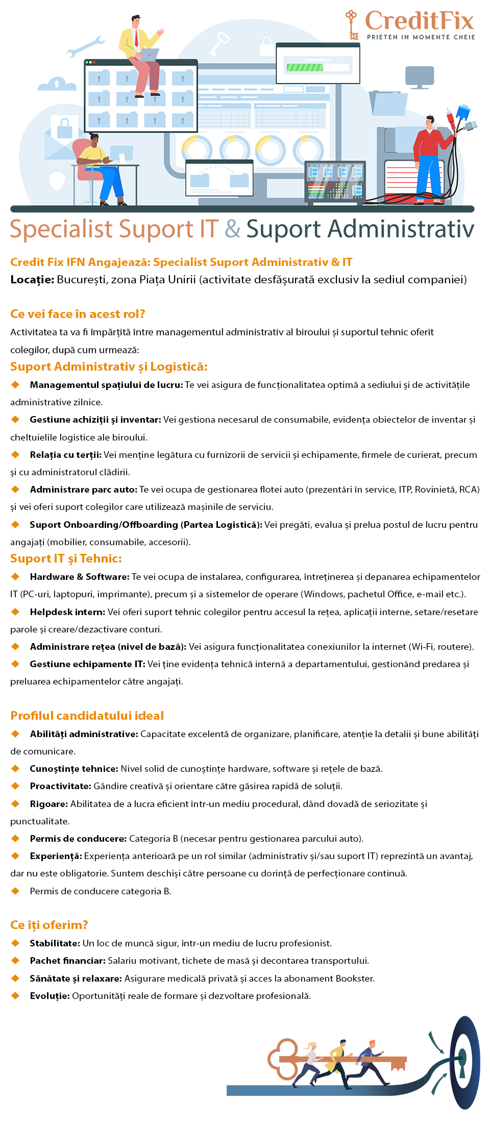 Specialist Suport Administrativ & IT