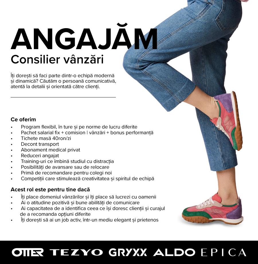 Consilier vanzari Bucuresti