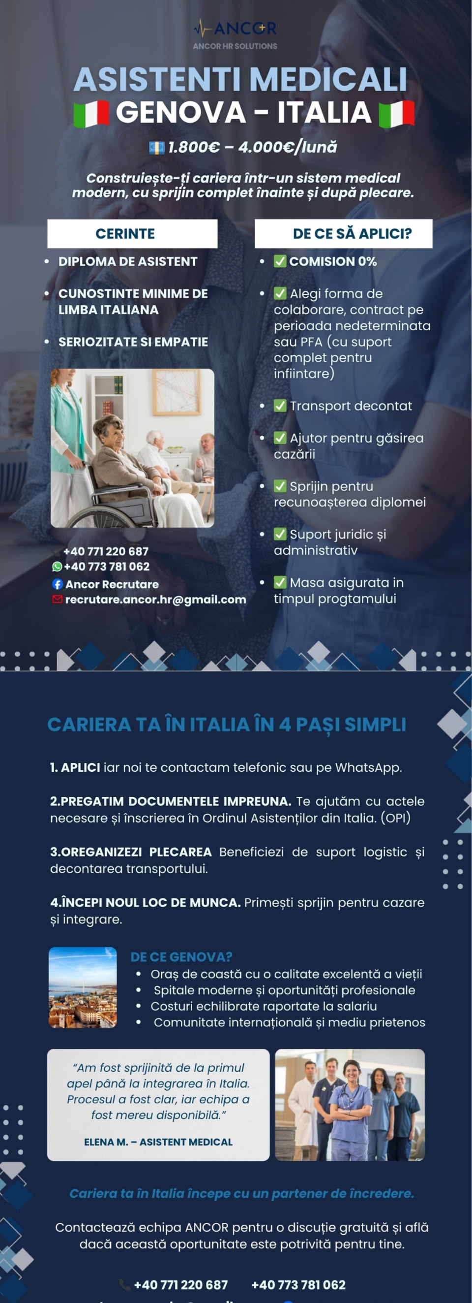 ASISTENTI MEDICALI ITALIA - GENOVA