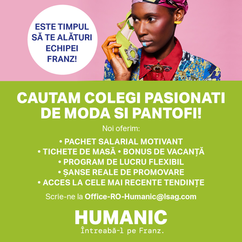 Lucrator comercial HUMANIC - Baneasa & Sun Plaza