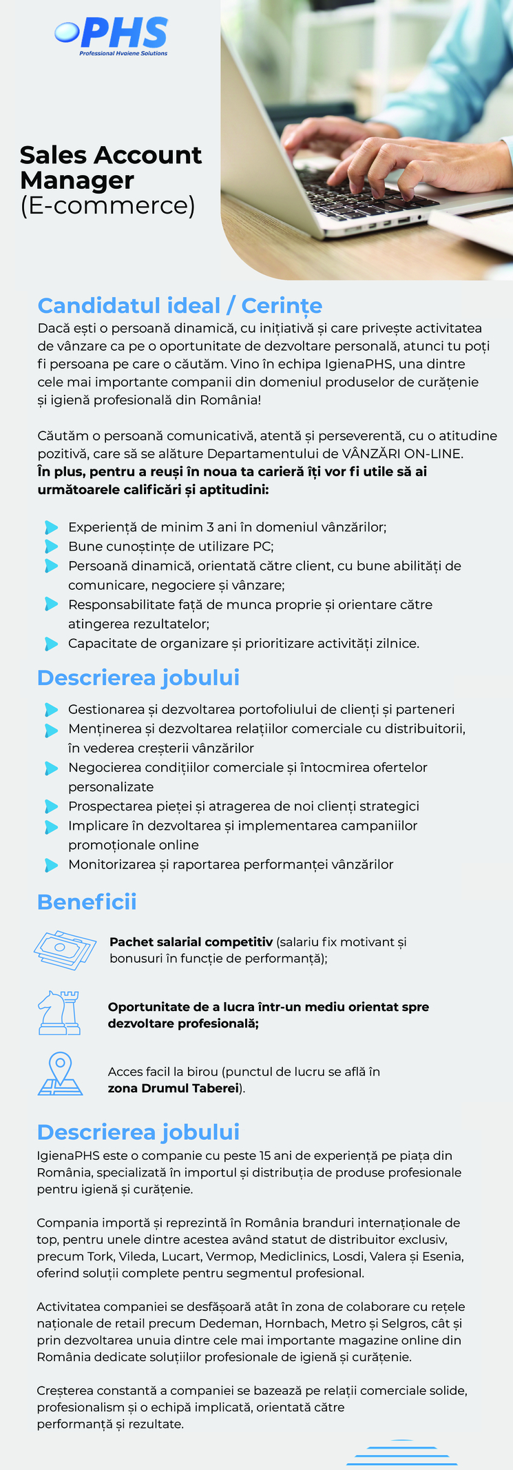 Sales Account Manager (E-commerce)
