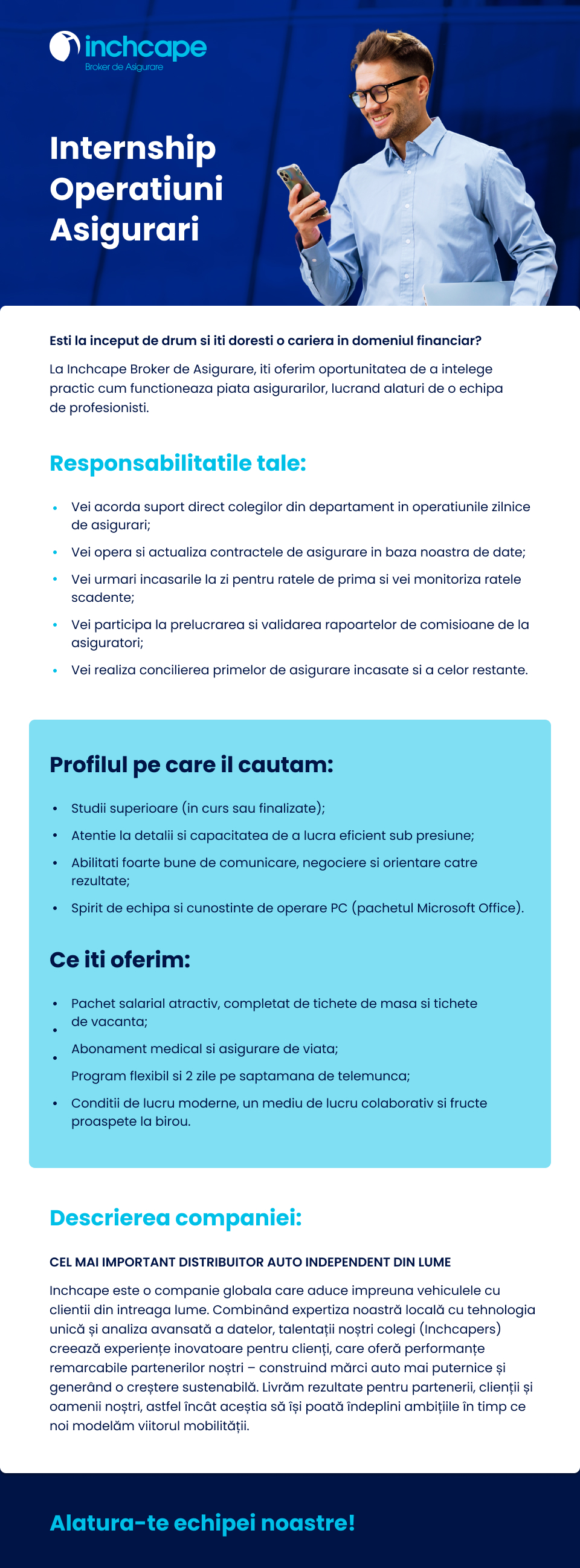 Internship Operatiuni Asigurari