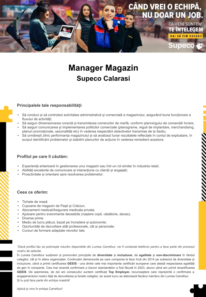 Manager Magazin - Supeco Calarasi