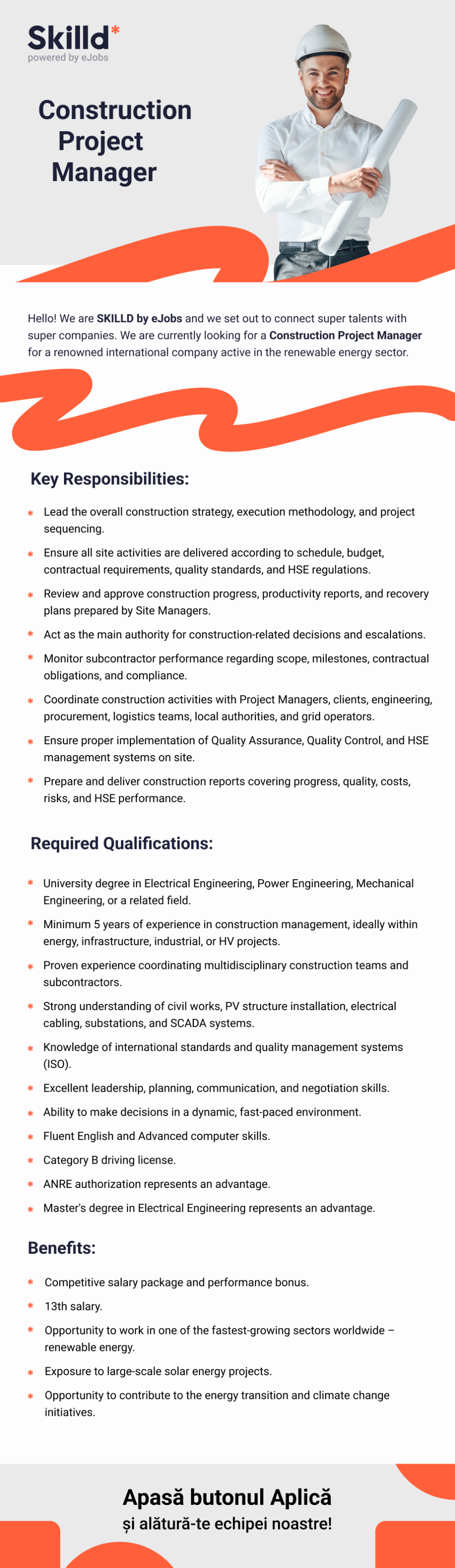 Construction Project Manager