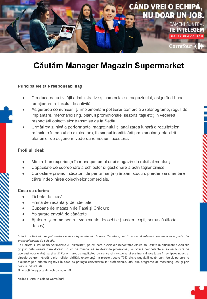 Manager Magazin Supermarket Carrefour