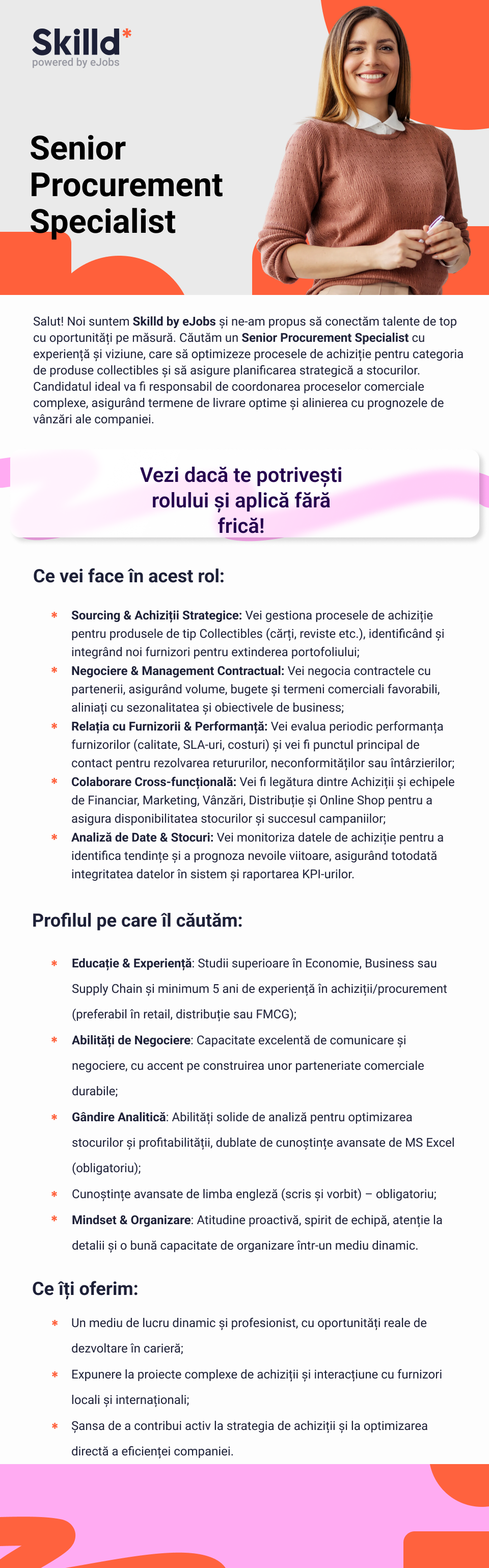 Senior Procurement Specialist