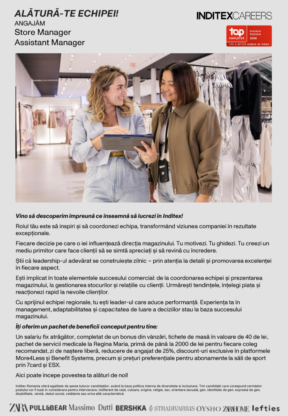 STORE / ASISTENT MANAGER