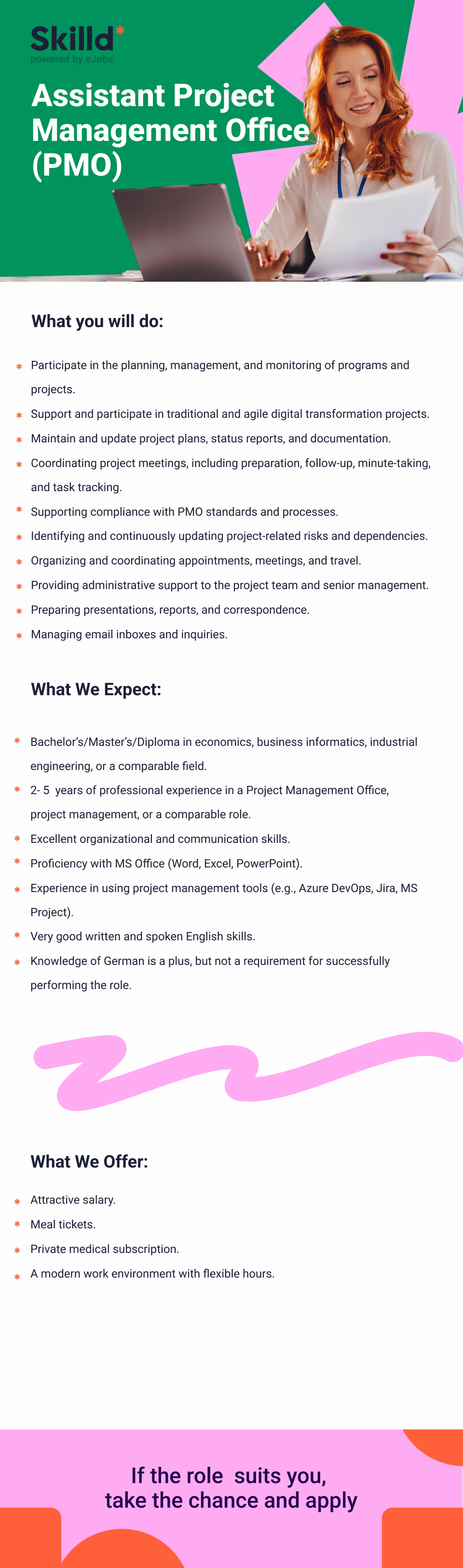 Assistant Project Management Office (PMO)