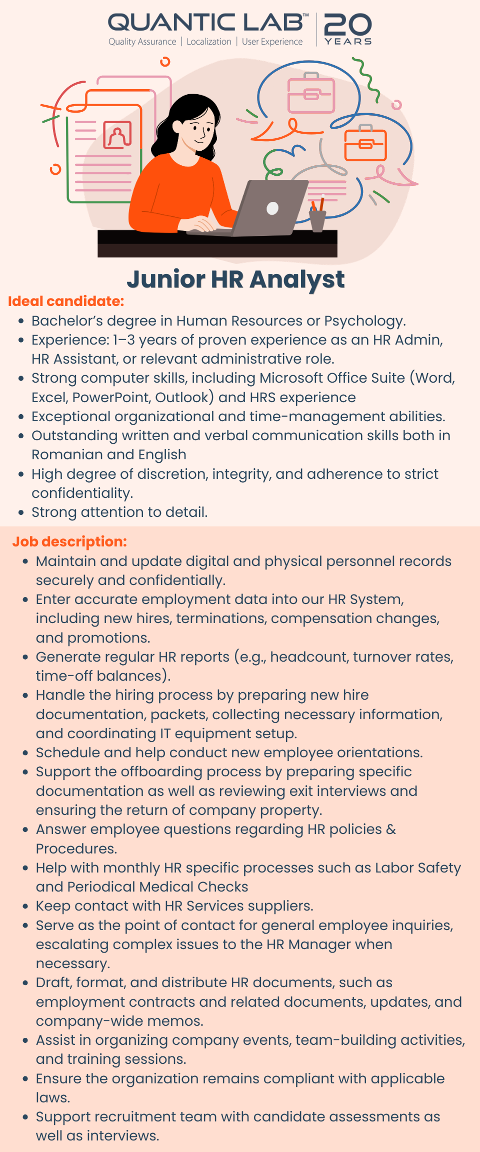 Junior HR Analyst
