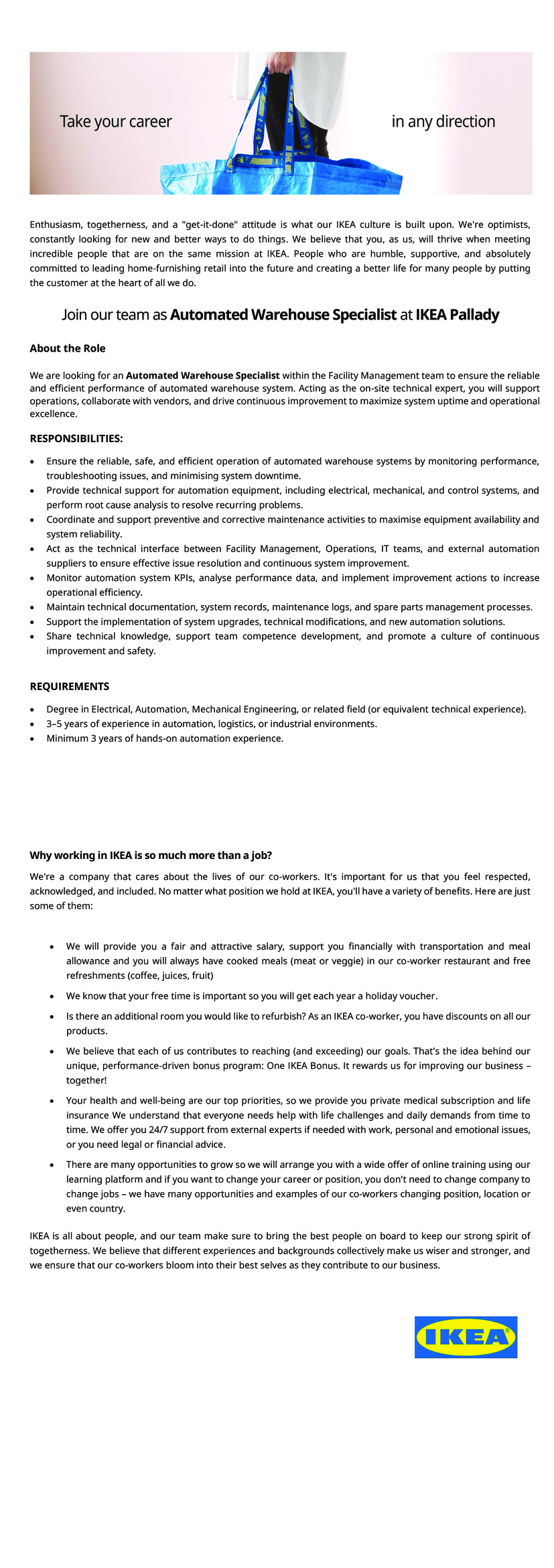 Automated Warehouse Specialist