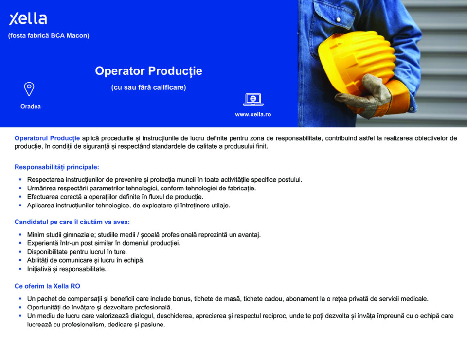 Operator productie