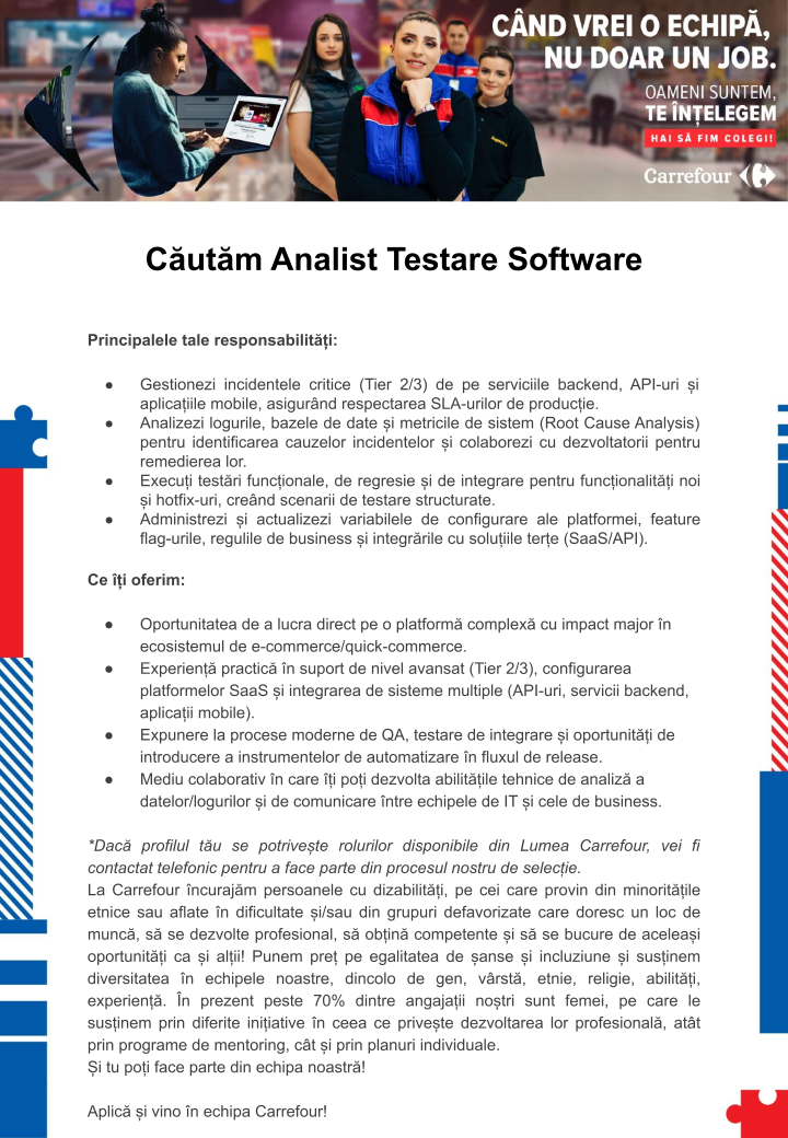 Analist Testare Software Bringo