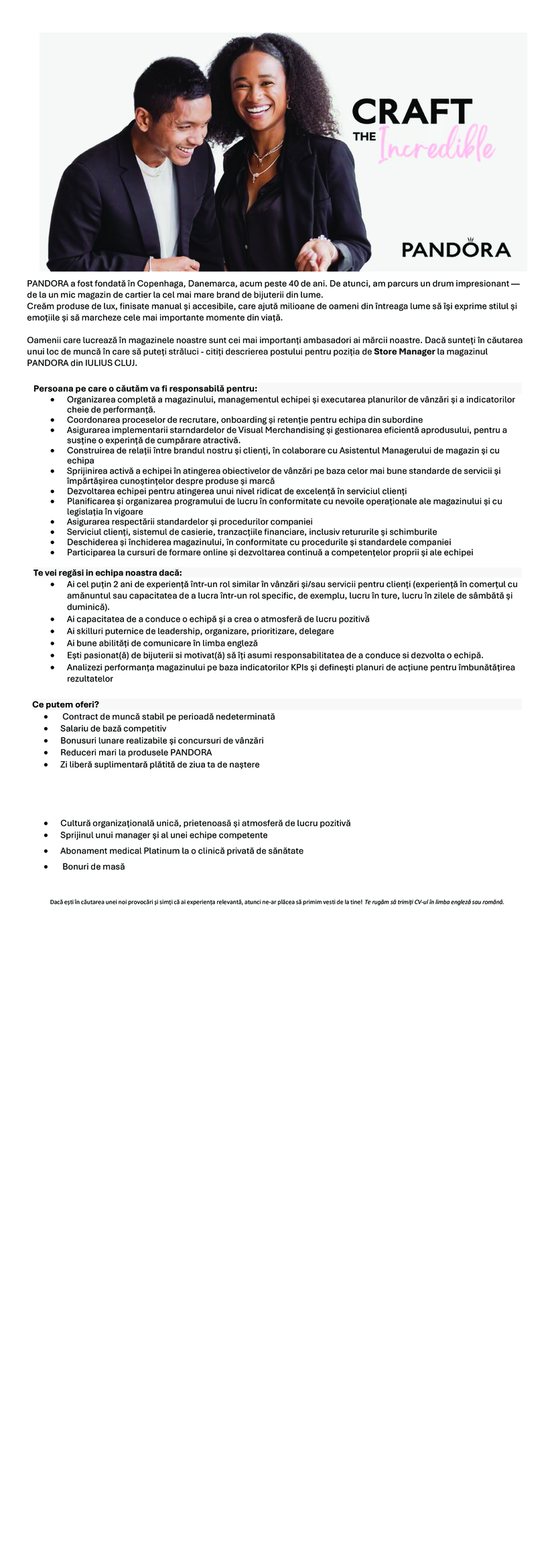 Store Manager