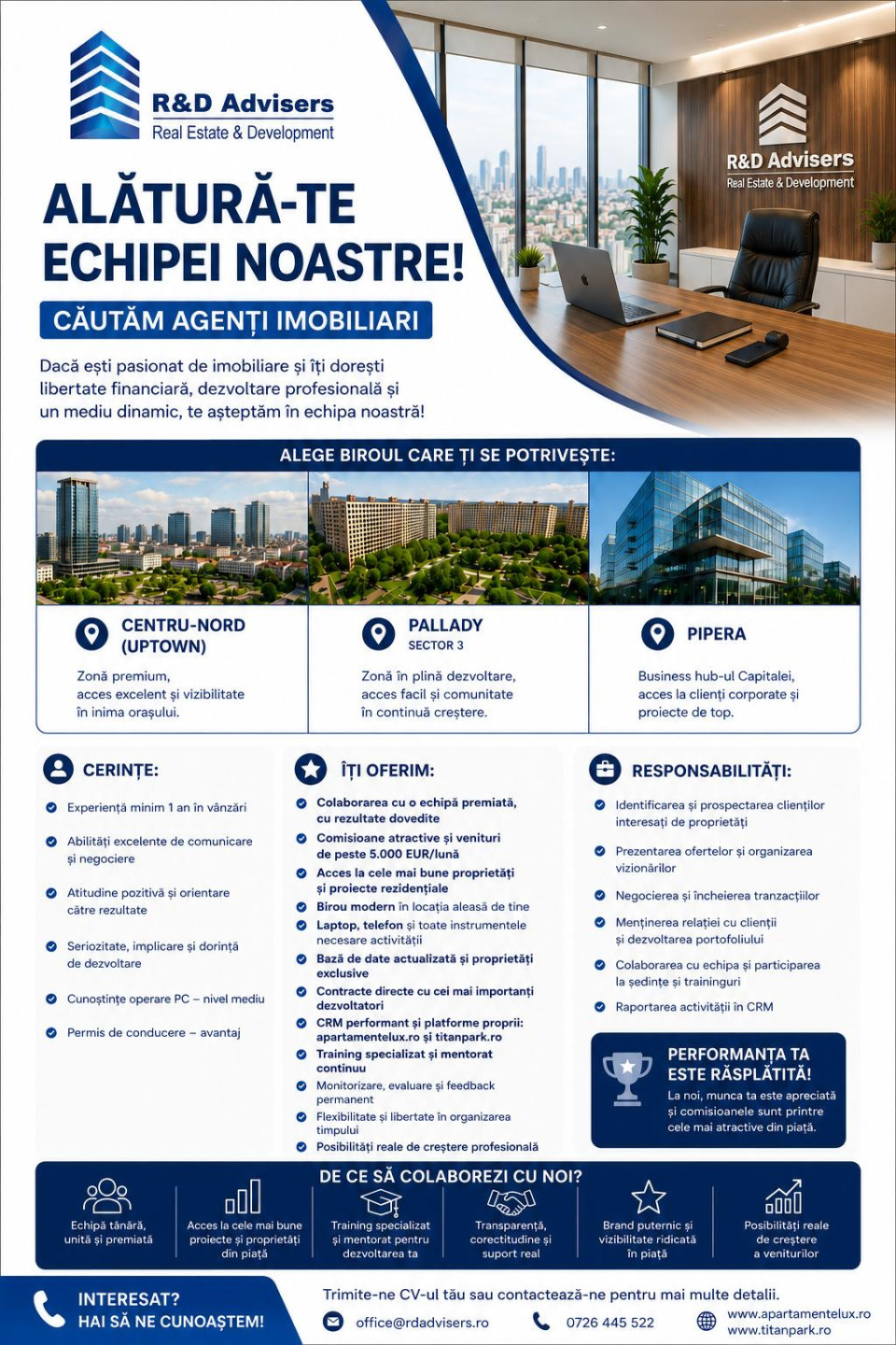 Agent Imobiliar / Real Estate Consultant Bucuresti