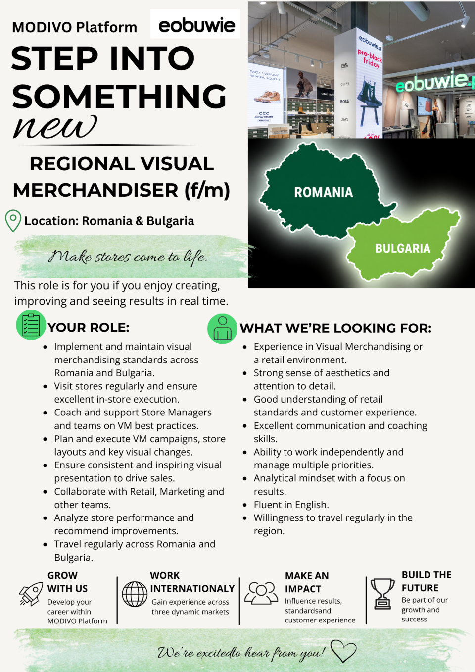 Regional Visual Merchandiser Epantofi (f/m/d)
