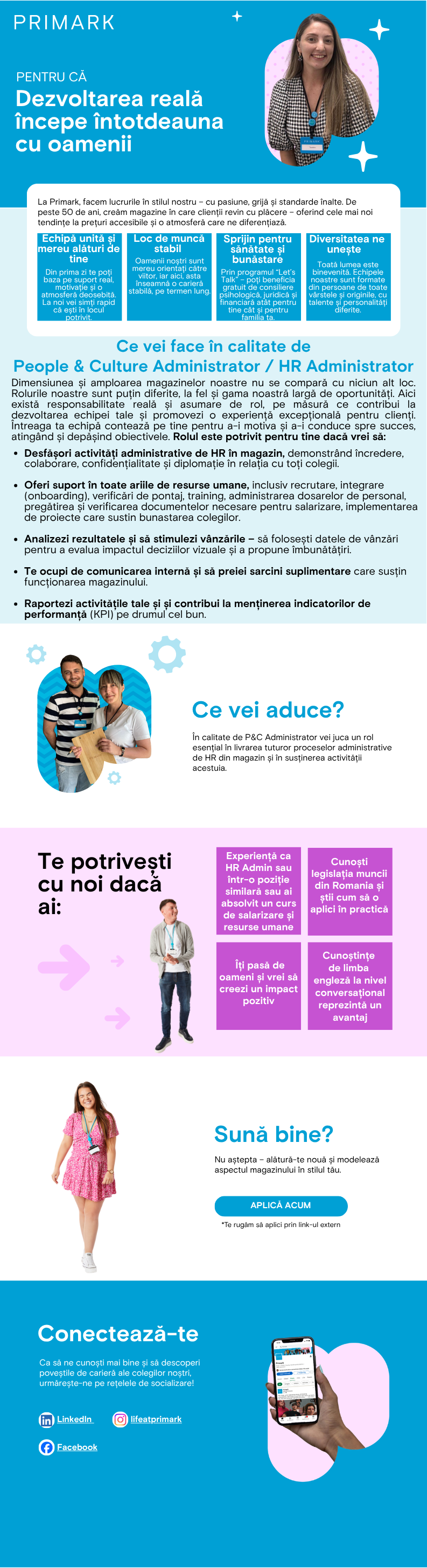 People & Culture Administrator Sibiu