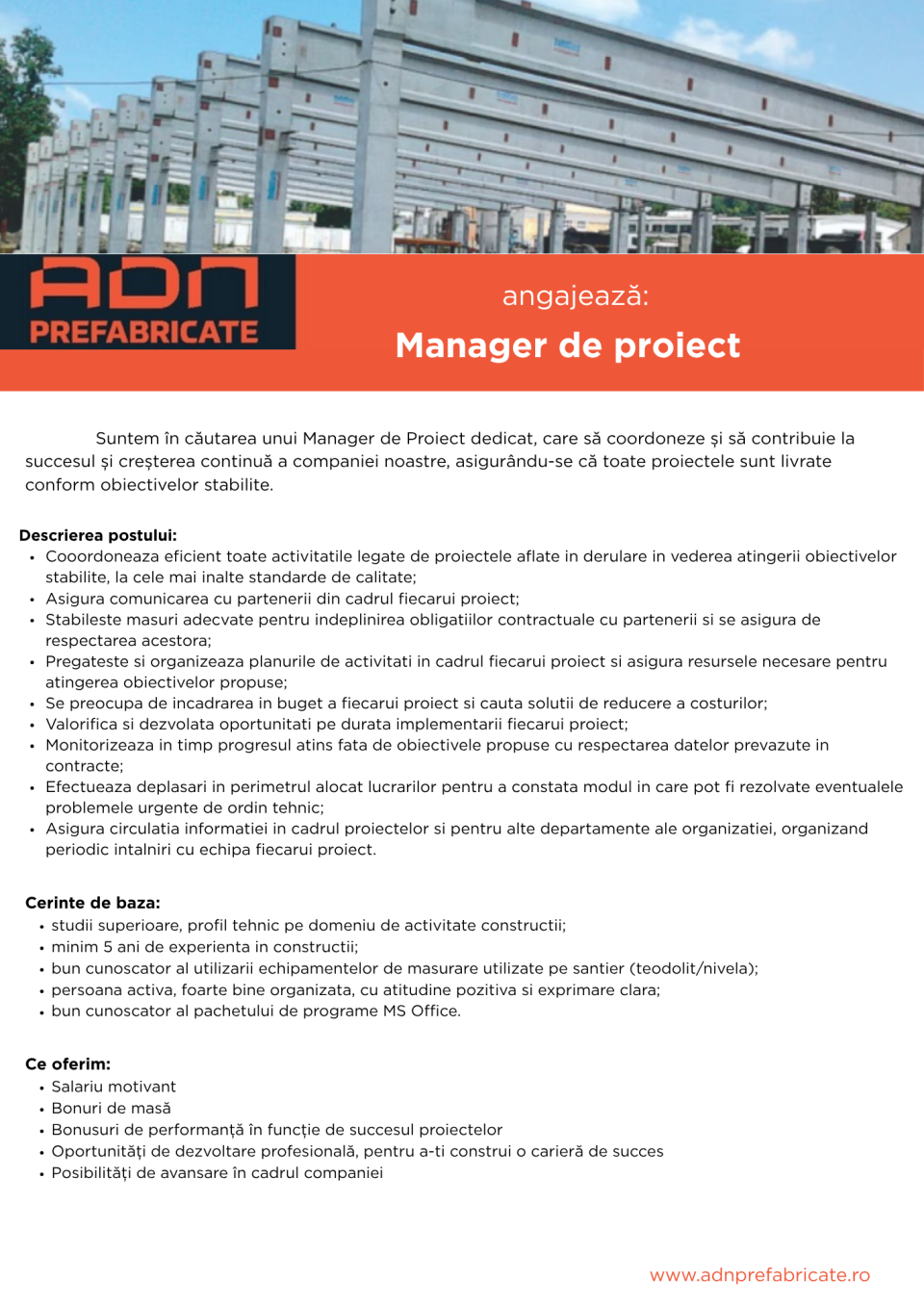 Manager proiect