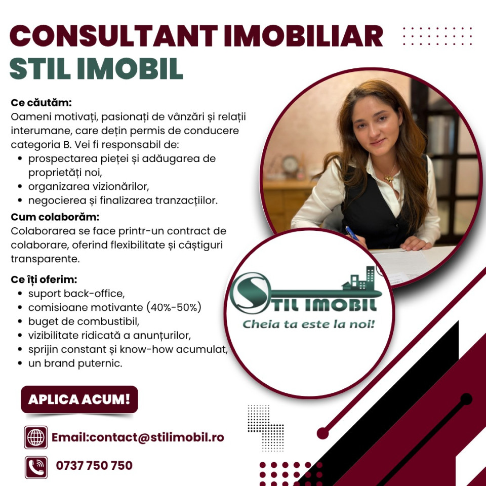 Consultant Imobiliar – Rol antreprenorial | Stil Imobil