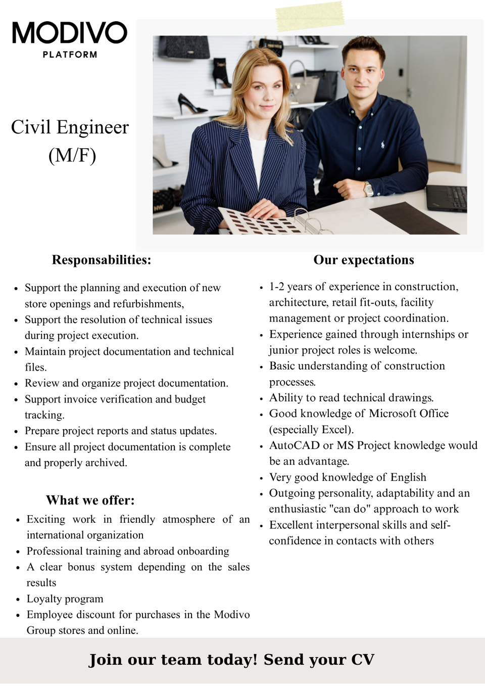 Civil Engineer (F/M)