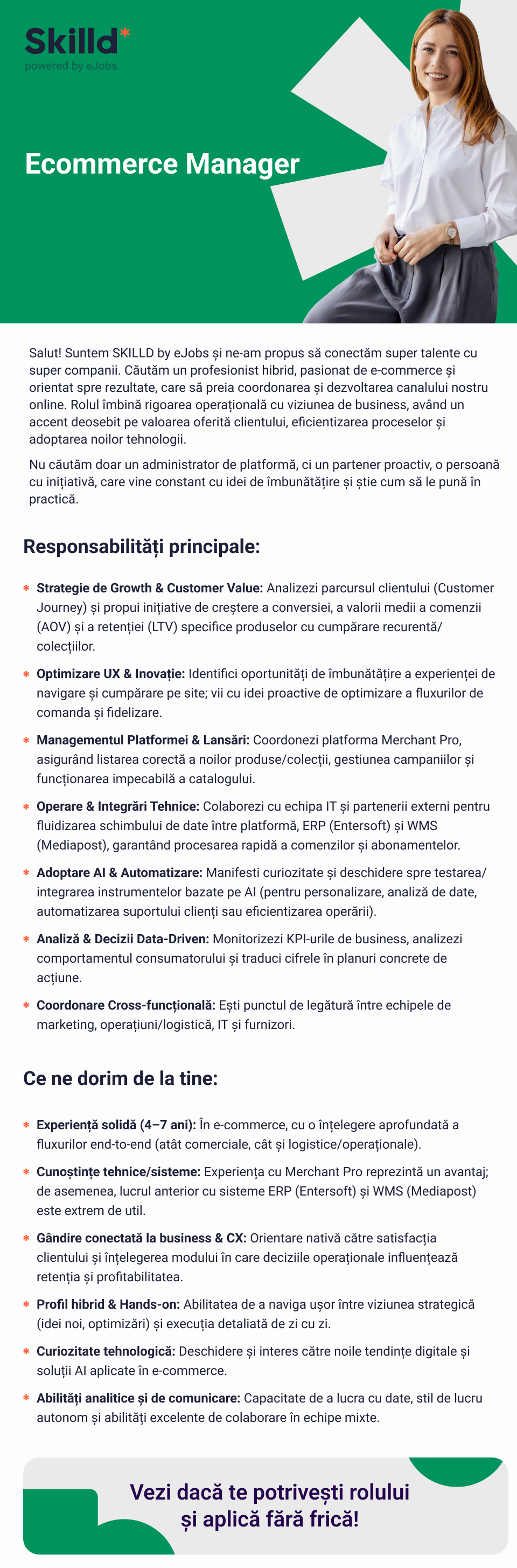 Ecommerce Manager